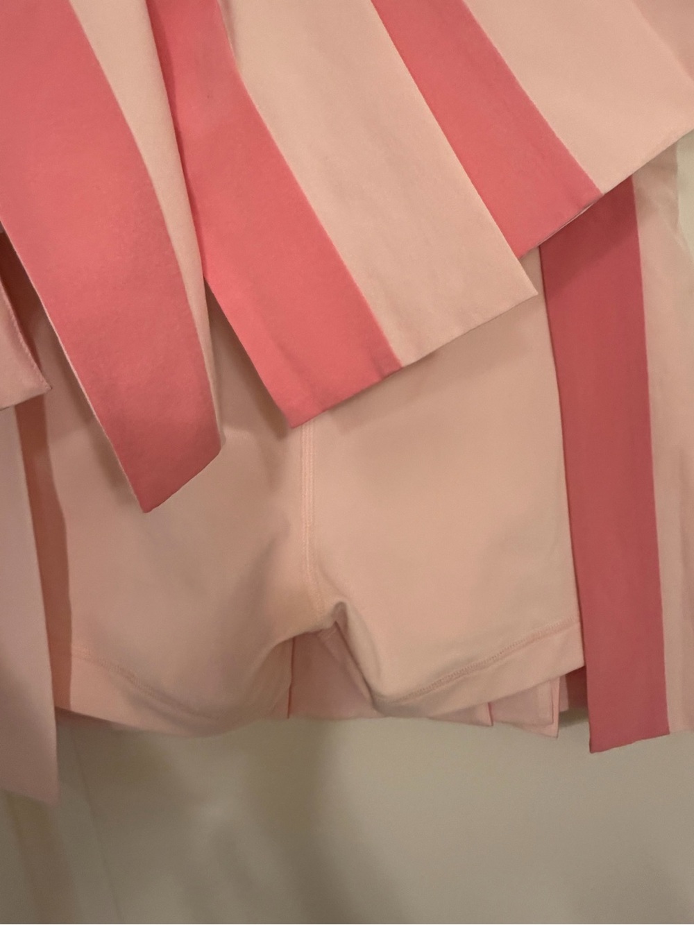 NWOT: $98 LULULEMON Peek-A-Boo Mid-Rise Tennis Skirt, Sz S, Pink Pearl/Candy Cld - Picture 7 of 10